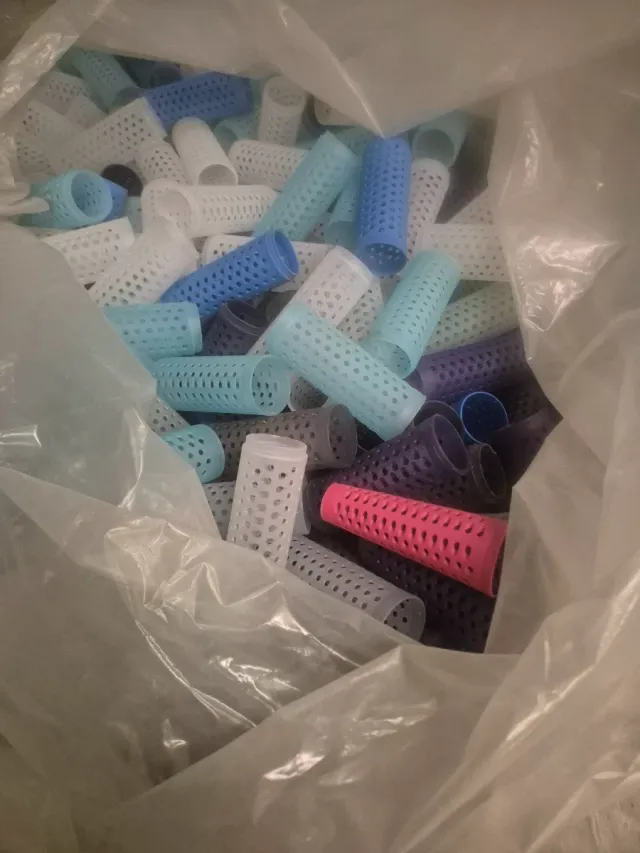 Rollos de plástico para peluquería