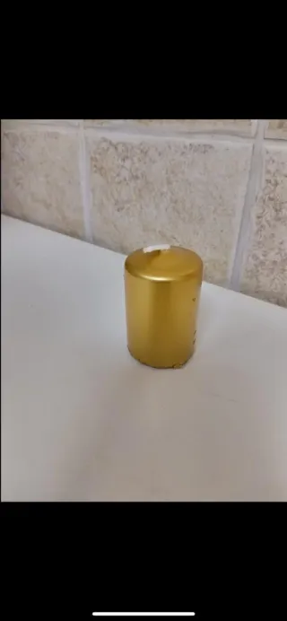 Candela dorata nuova