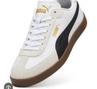 Zapatillas Puma Club II Blancas y Beige Unisex