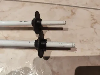 Tabla, fijaciones y palos de Sky Wedze