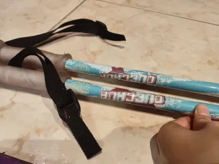 Tabla, fijaciones y palos de Sky Wedze