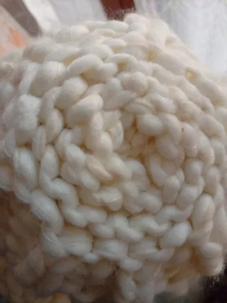 Cappello Barbour a maglia larga con pon pon