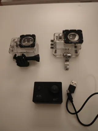 Cámara de Acción 4K Ultra HD con Accesorios