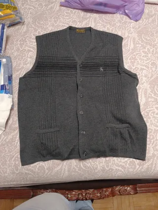 Chaleco caballero lana talla 58