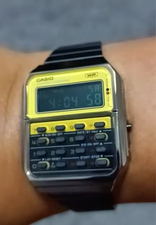 Reloj Casio CA-500WEGG-9BEF Calculadora Vintage