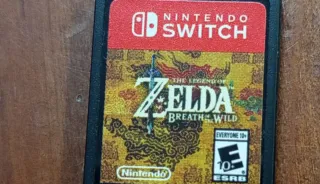 Zelda Breath of the Wild Nintendo Switch