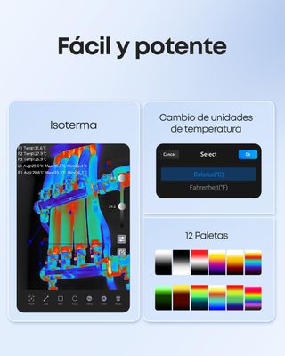 Cámara Termográfica USB-C Thermal Master