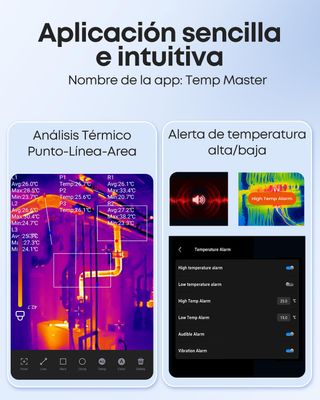 Cámara Termográfica USB-C Thermal Master