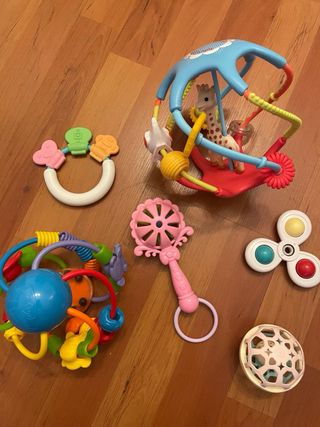 Lote Juguetes 0-1 Twistin'ball Sophie la girafa