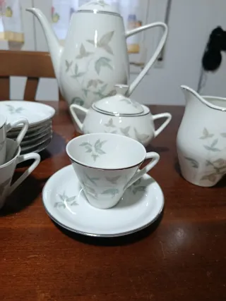Set de café Santa Clara porcelana