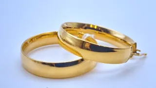 Pendientes Aro Oro 18k