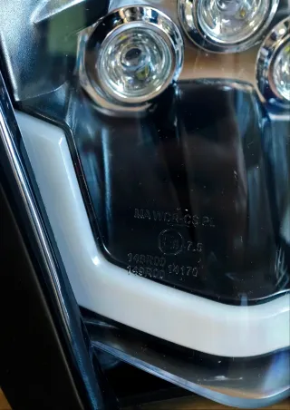 KTM Careta Faro LED MOTO COLORES BLANCO O NARANJA