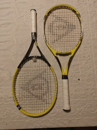 Raquetas Dunlop A27 y Vibrotech