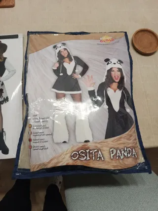 Disfraz Cowgirl Talla S Disfraz Panda Talla M