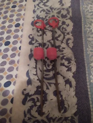 2 Soportes Caña Pesca 50cm en buen estado