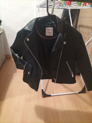 Chaqueta Biker Negra Lefties