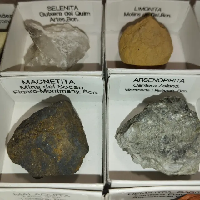 Lote de 15 Minerales Colección