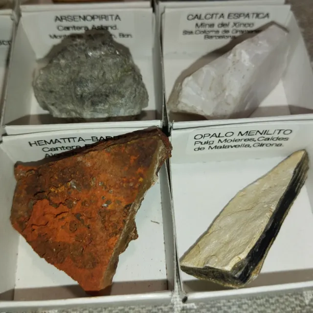 Lote de 15 Minerales Colección