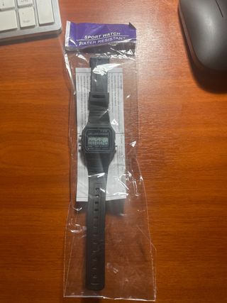 Reloj Digital Deportivo LED Negro