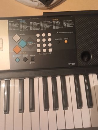 Piano Electrónico Yamaha YPT-220