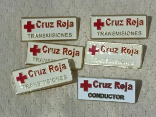 Insignias Cruz Roja - Lote Colección