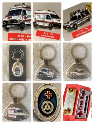 Insignias Cruz Roja - Lote Colección