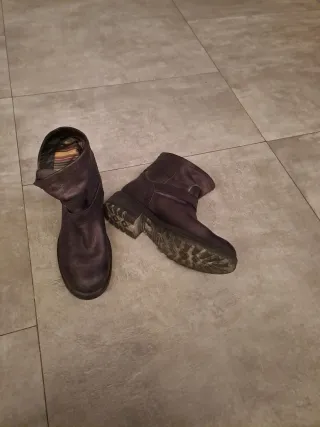 Stivaletti donna marroni multicolore