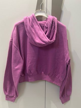 Felpa viola con scritta PERFECT