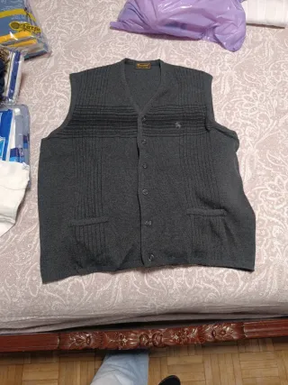 Pack 2 Chalecos Burberry Talla M Gris