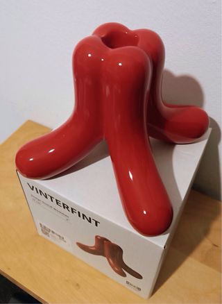 Portavelas Vinterfint Gustaf Westman Rojo