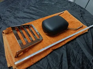 Respaldo y Parrilla Portaequipajes - Fat Boy