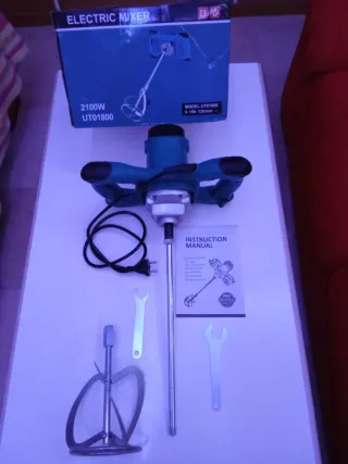 Batidora mortero y pintura