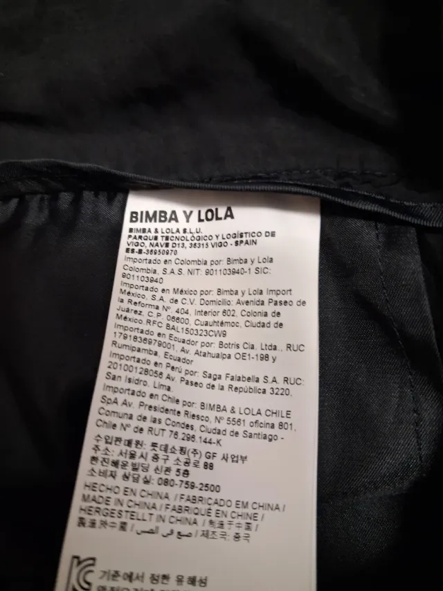 Pantalón Bimba y Lola Negro