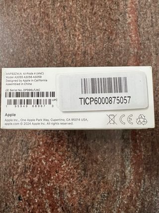 AirPods 4 con cancelación de ruido