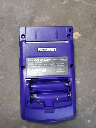 Consola Nintendo GameBoy Color (Modelo CGB-001)