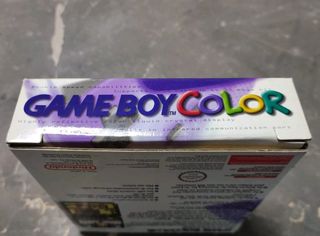 Consola Nintendo GameBoy Color (Modelo CGB-001)