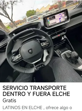 Transporte personal dentro y fuera de Elche