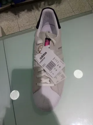 Adidas Superstar Blancas y Negras 46 y 2/3
