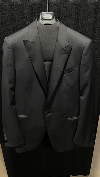 Ermenegildo zegna wool suit made in switzerland