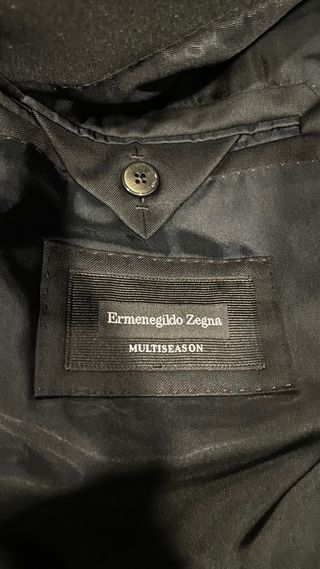 Ermenegildo zegna wool suit made in switzerland