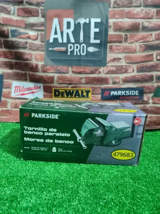 Tornillo de banco paralelo Parkside