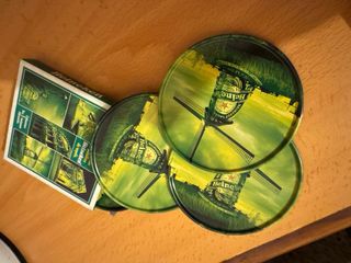 Posavasos Heineken metálicos (4 unidades)