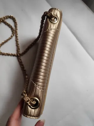 Bolso de fiesta dorado