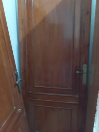 Puertas de madera interior Con bastidor