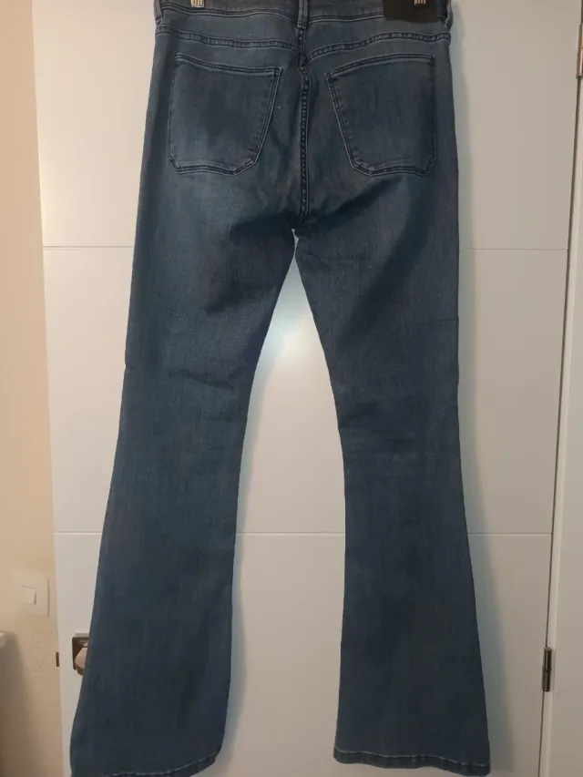 Vaqueros H&M Denim Lavado Acampanados