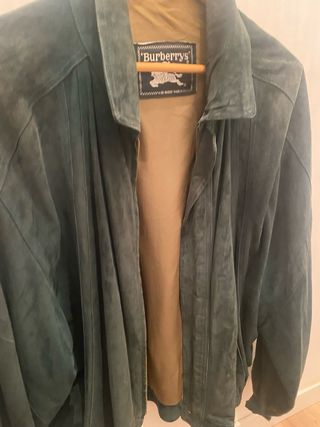 Chaqueta Burberry Ante Verde