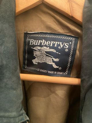 Chaqueta Burberry Ante Verde