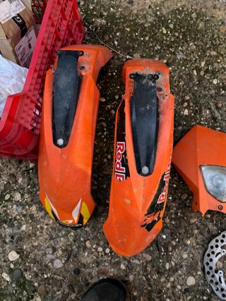 Guardabarros KTM EXC Naranja Red Bull