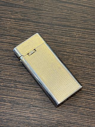 Mechero Vintage Chapado Oro