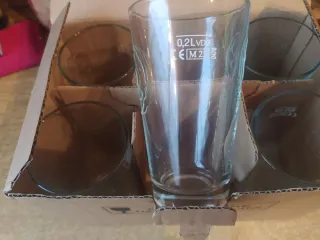 Set 6 Bicchieri Birra Ceres Vetro